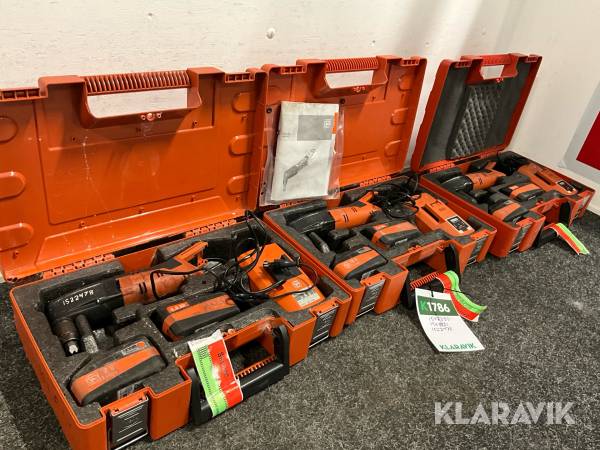 Klippverktyg för trapetsplåt 3st Fein ABLK18-1,6E