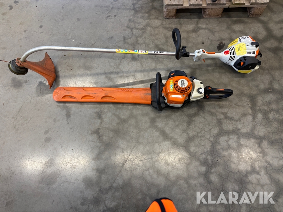 Grästrimmer/ Häcksax Stihl