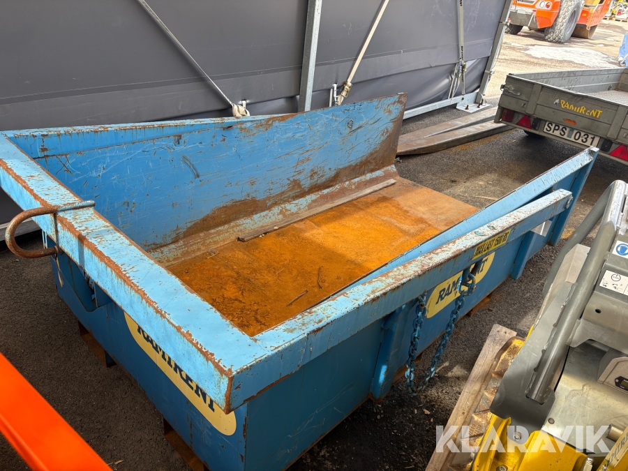 Självtömmande sopbask OBM 2000 L K 91402