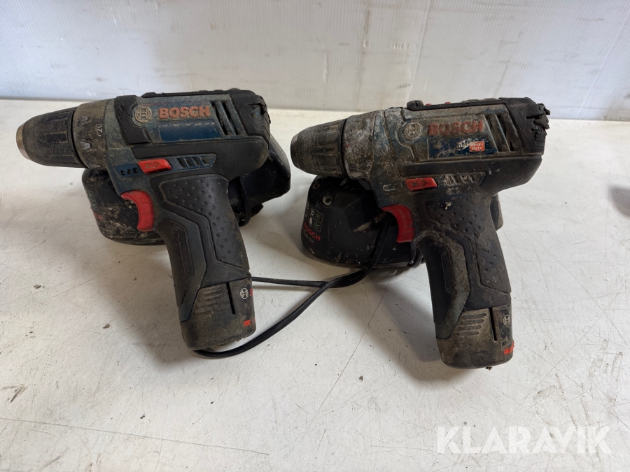 Skruvdragare Bosch 2 st