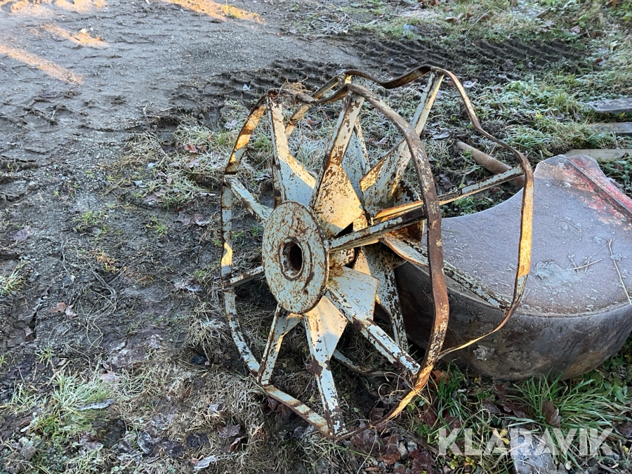 Hydrauliskt raseringshjul S45-fäste