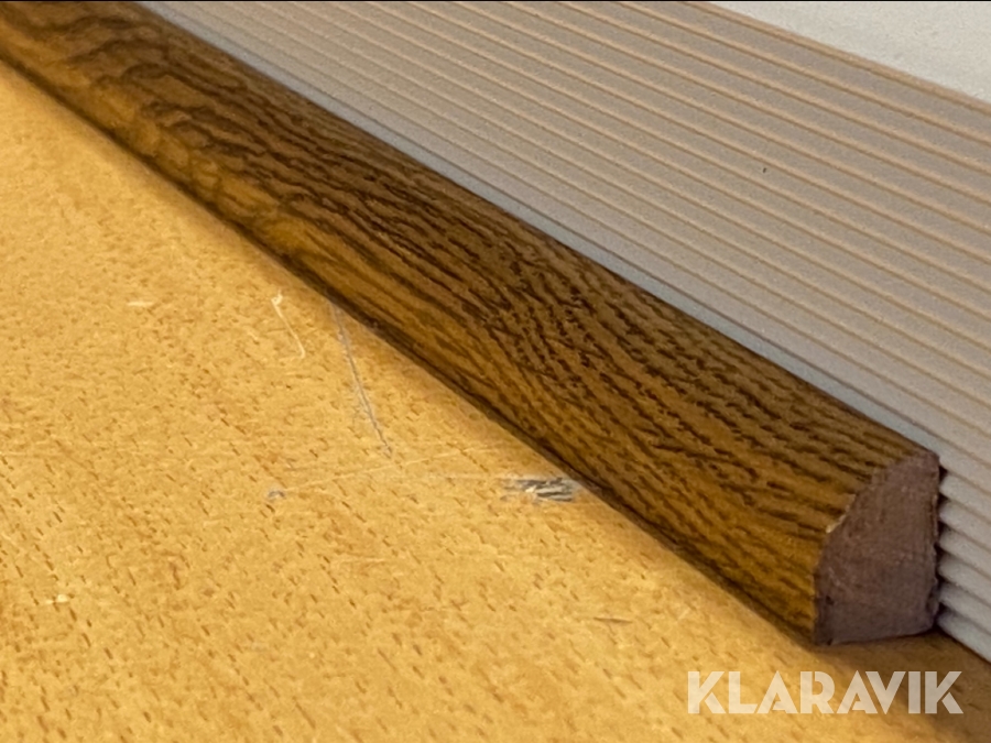 Smyglist folierad Mdf 15x10x2440mm mörk ek 198st