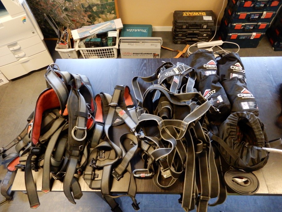 Fallskyddsselar med tillbehör #1