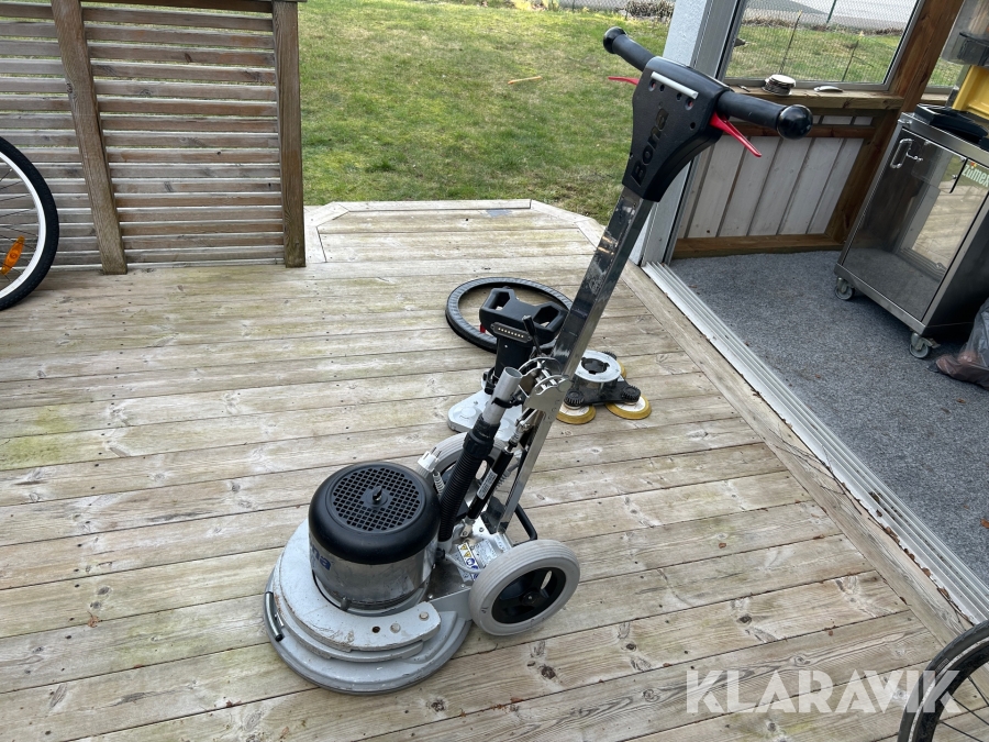 Golvslipmaskin Bona Künzle & Tasin med kantslipmaskin