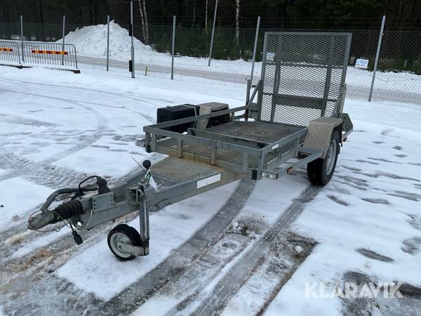Personbilssläp Reko Trailer MT1500-250E