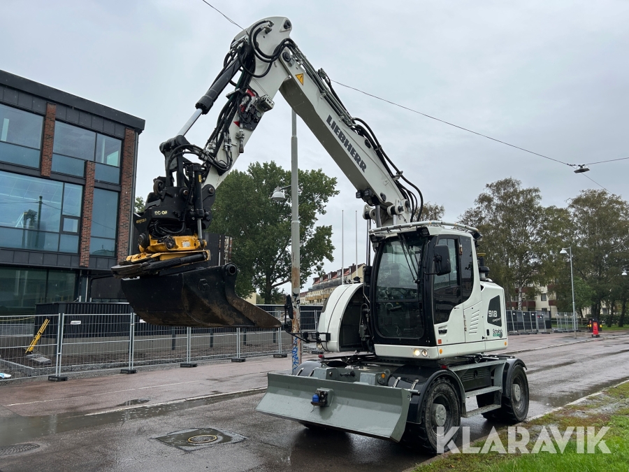 Grävmaskin Liebherr A 918 Compact Litronic grävsystem, tiltrotator + skopa