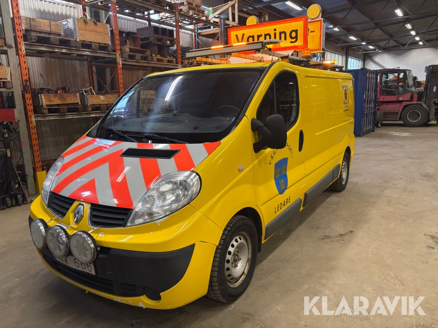 VTL-bil/varningsbil Renault Trafic
