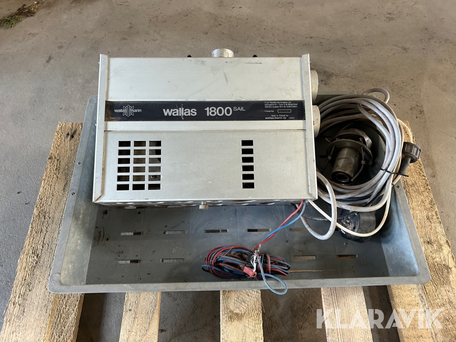 Fotogenvärmare Wallas 1800