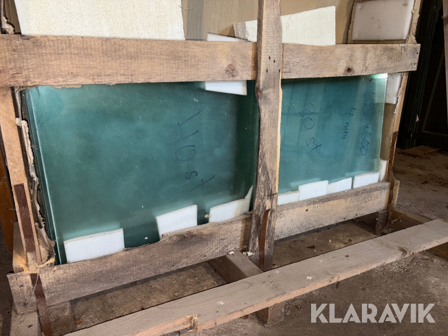 Fönsterglas Willab Garden Växthus 70st