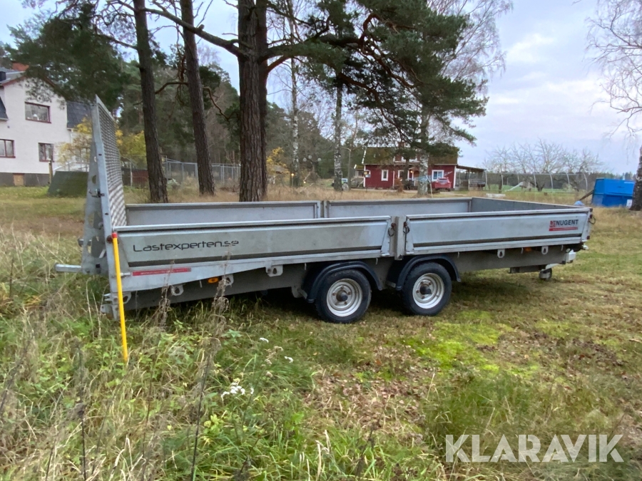 Beavertail/ Flaksläp Nugent Trailer, Töreboda, Klaravik Aukt