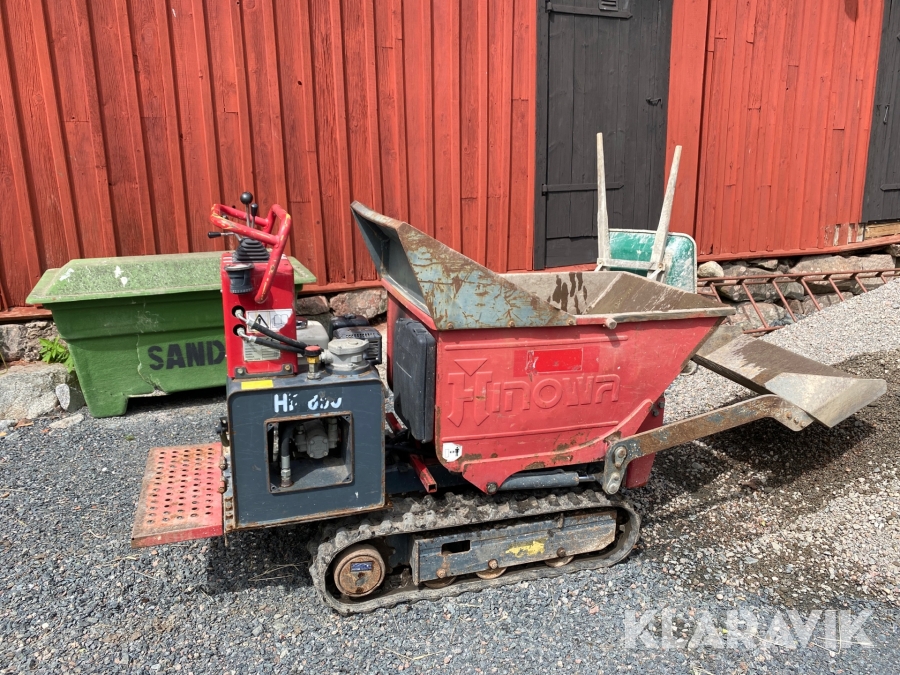 Självlastande minidumper Hinowa HP 850