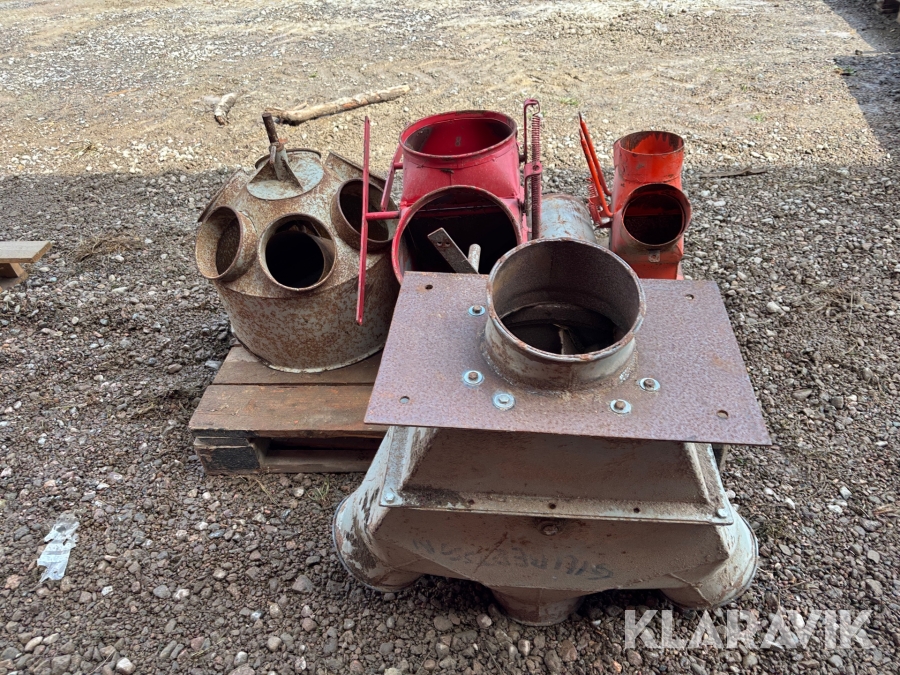 Spannmålsfördelare 4 st