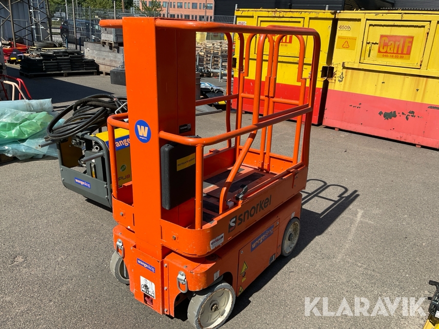 Pelarlift Snorkel TM12