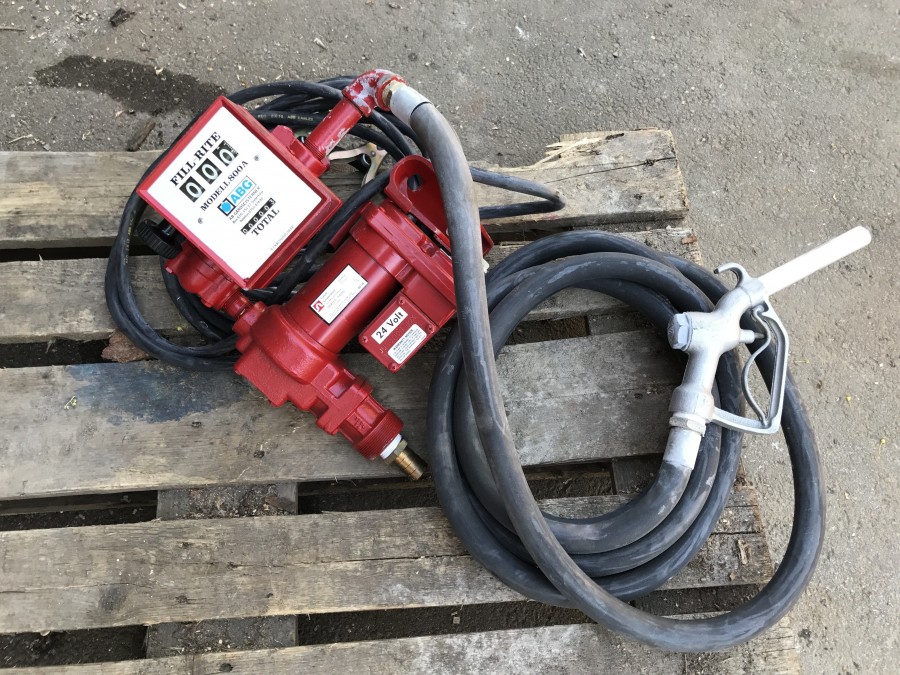 Dieselpump med räkneverk ABG