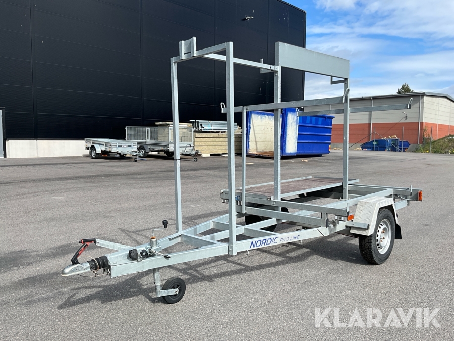 Personbilssläp/ställningsvagn Nordic Pro Line