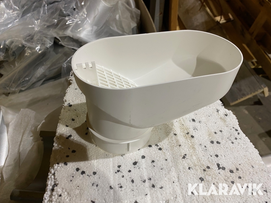 Takavvattning Plannja vit