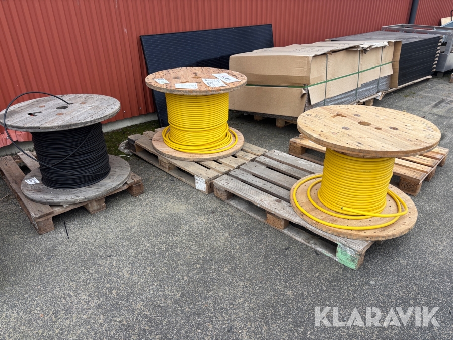 Kabel 3 st trummor