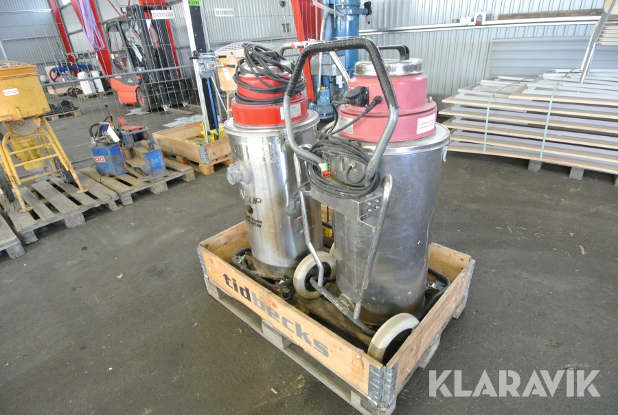 Våtdammsugare Pullman / Ermator W70P 2st