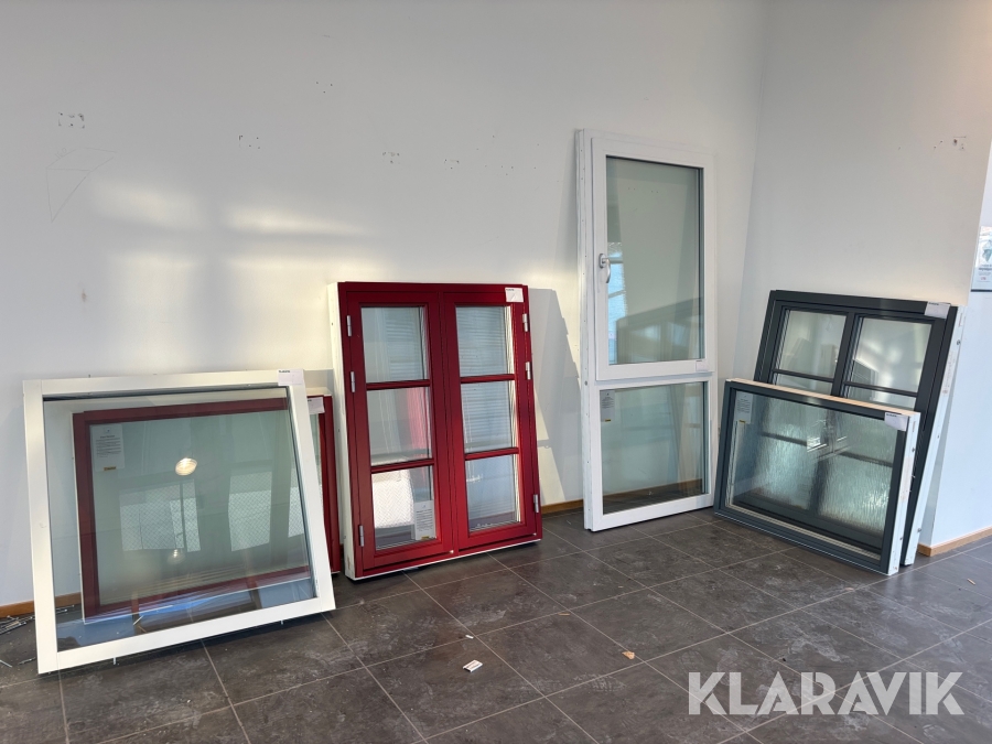 Fönster NorDan och TrarydFönster 6st