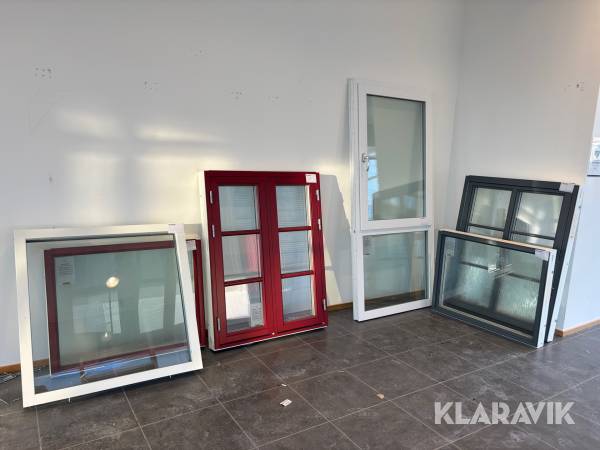 Fönster NorDan och TrarydFönster 6st