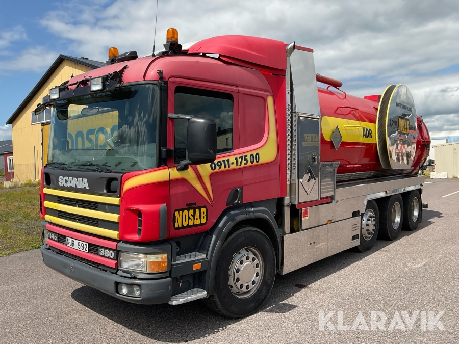 Spolbil Scania 114G