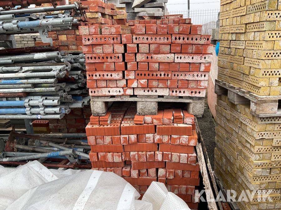 Röd Tegelsten 240x60x55 2550st