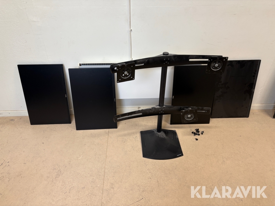 Datorskärmar med stativ Dell