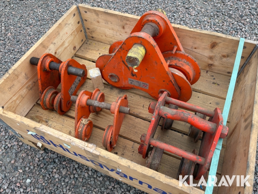 Balkvagnar Svero 4st