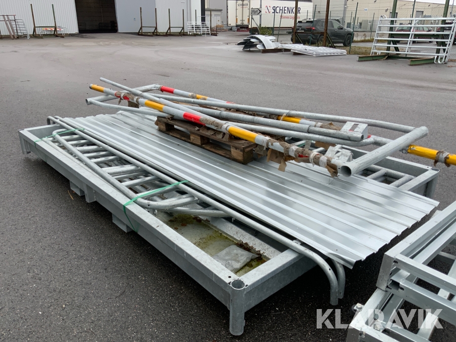 Foderhäck och vägbom 2st Kellfri