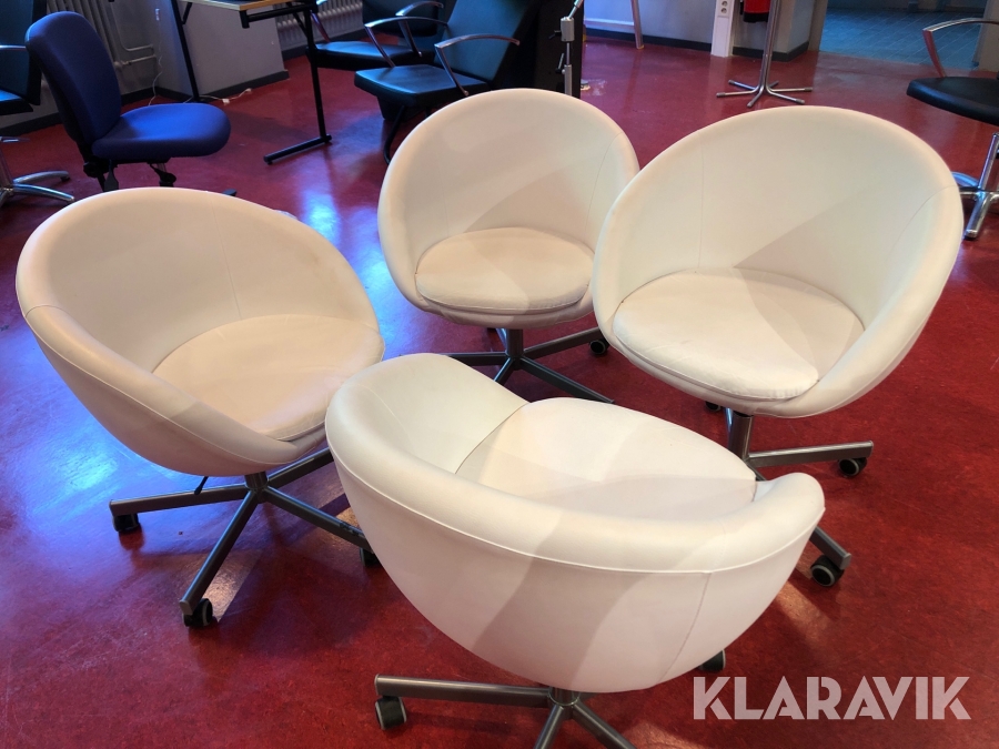 Höj och sänkbara stolar 4st IKEA 