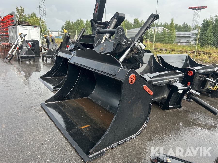 Hydraulisk Planeringsskopa Häggblom S80 Wolverex