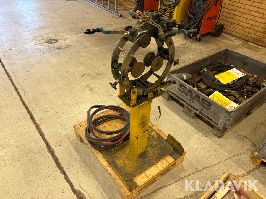 Gasrörsvets Zinser med gasvärmarmunstycke och slang