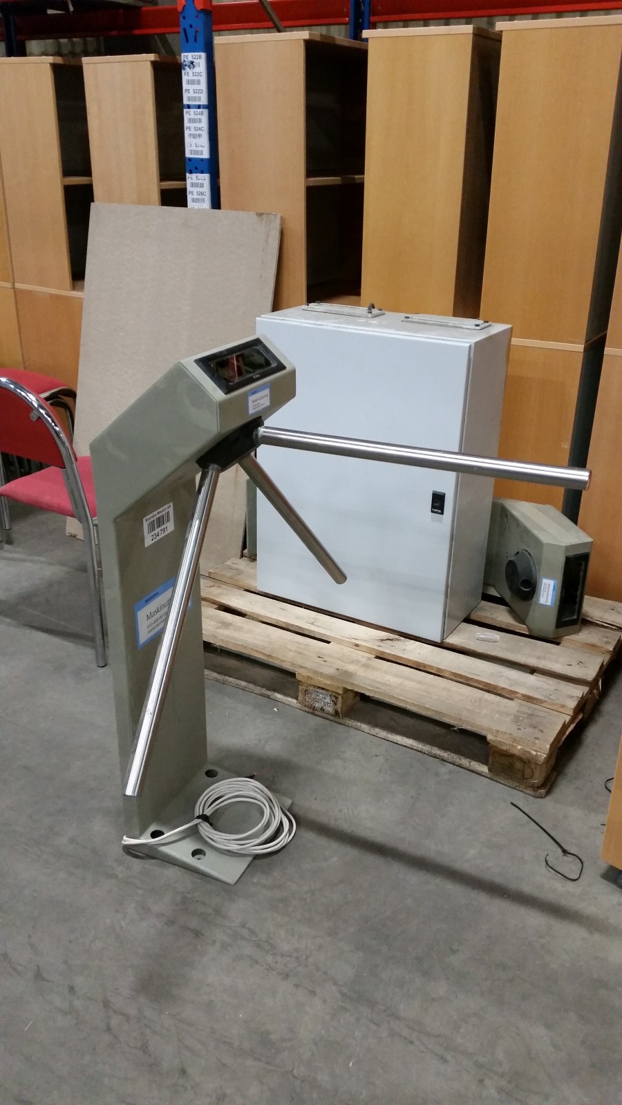 2 st Gånggrind vändkors