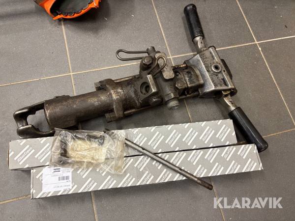 Bergborr med diverse reservdelar Atlas Copco