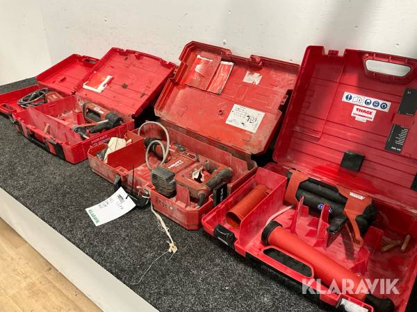 Handverktyg 4st Hilti