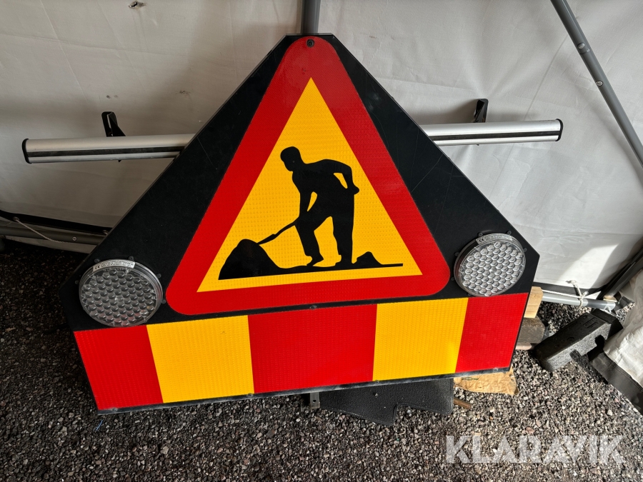 Fällbar takskylt - Volkswagen Caddy