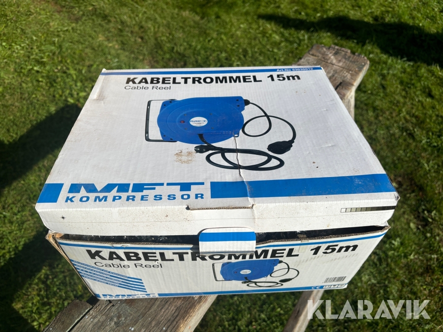 Kabelvinda MFT Cable Reel 15 m