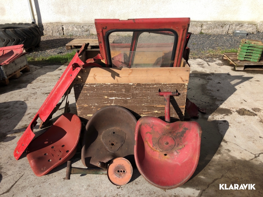 Veterantraktordelar mestadels till Volvo och Volvo BM 