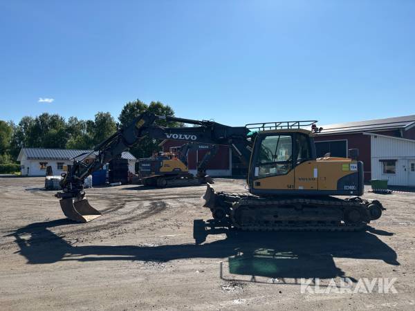 Grävmaskin Volvo EC140CL spårutrustad