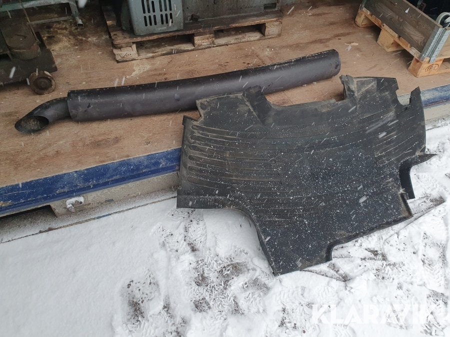 Ljuddämpare & hyttmatta Massey Ferguson