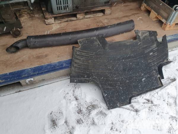 Ljuddämpare & hyttmatta Massey Ferguson