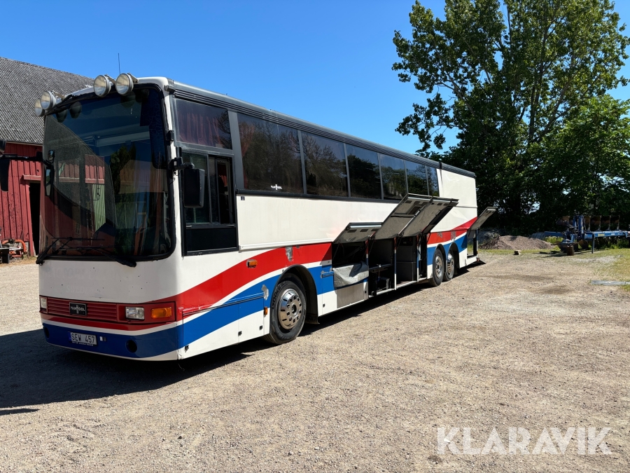 Husbuss/racebuss Volvo B10 M Vanhool med ramp
