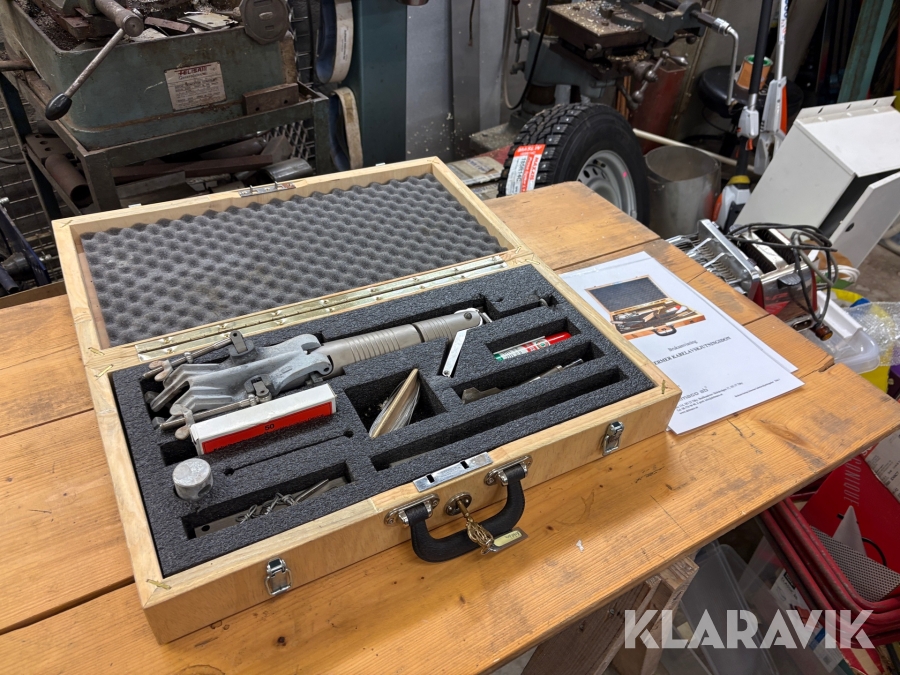 Kabelavskjutningsdon Karl Schermer/Deimaco Komplett i låda