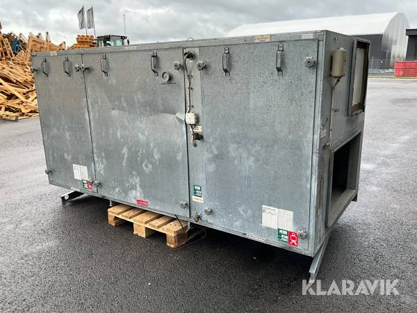Ventilationsaggregat Bahco Ventilation ABK 60.2200 friskluft och värme