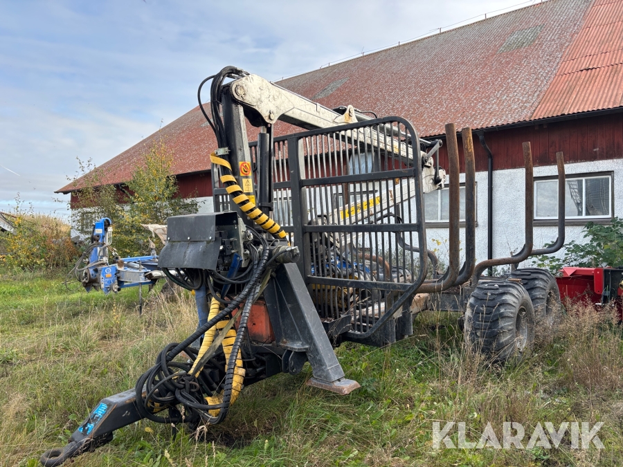 Skogskärra Patu 204T Kesla med skogskran 