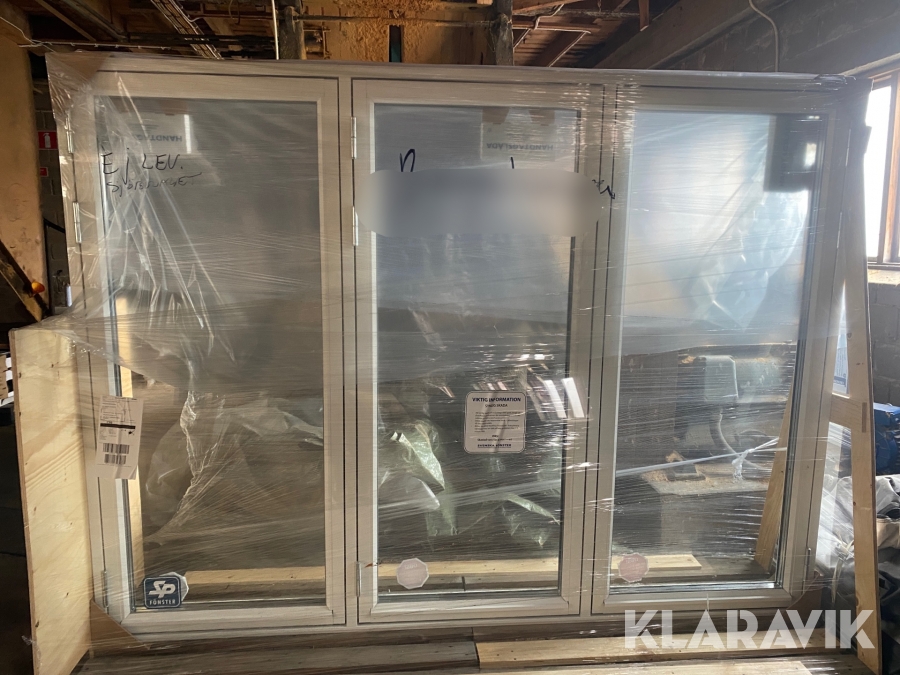 Glasparti SP Fönster 24-18 trä