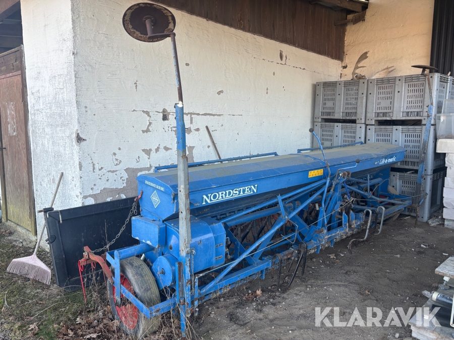 Såmaskin Nordsten Lift-o-matic - 4m