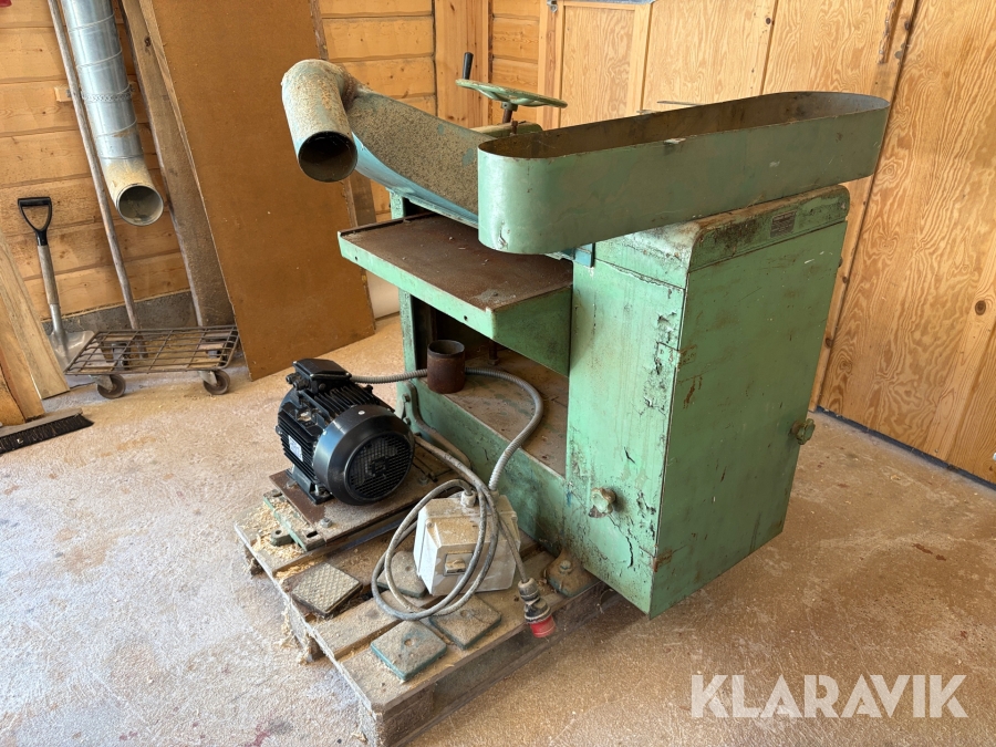 Planhyvel VMA med växellåda