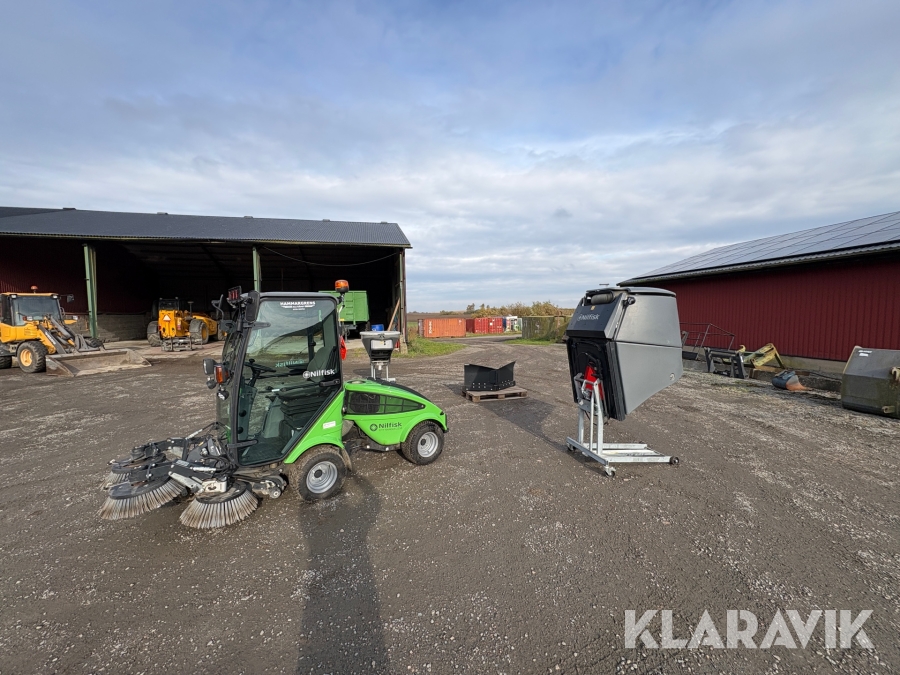 Redskapsbärare Nilfisk City Ranger 2250