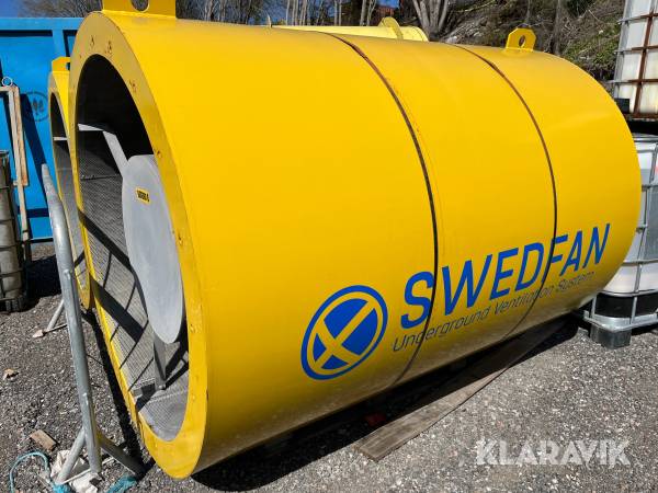Ventilation för tunnel Swedfan -NY